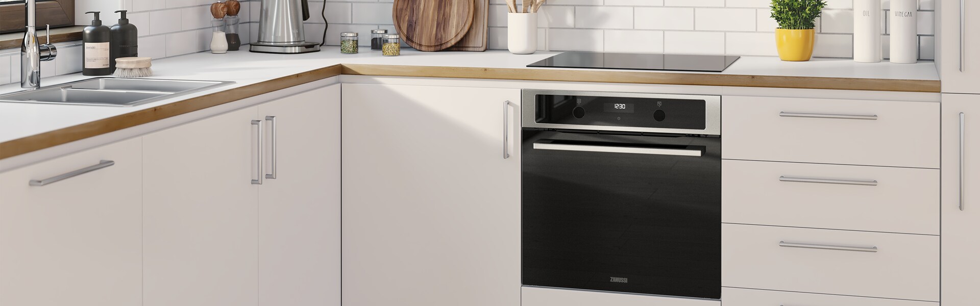 Une cuisine Zanussi moderne